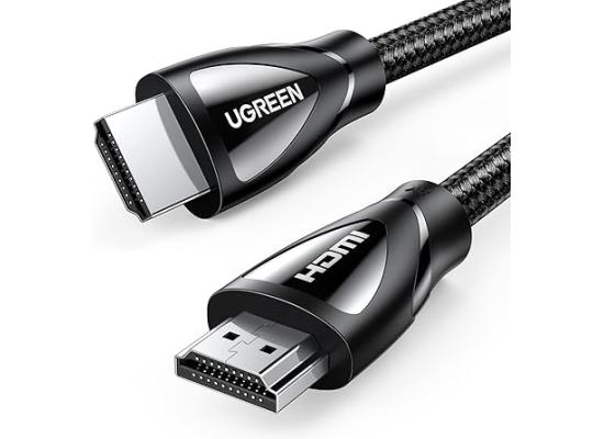 UGREEN 8K HDMI Cable 2.1 10FT, 48Gbps Ultra High Speed Braided HDMI Cord 8K@60Hz 4K@240Hz, eARC HDR10 HDCP 2.2&2.3, HDMI Cable Compatible with PS5/Xbox Series X/Roku TV/HDTV/Blu-ray